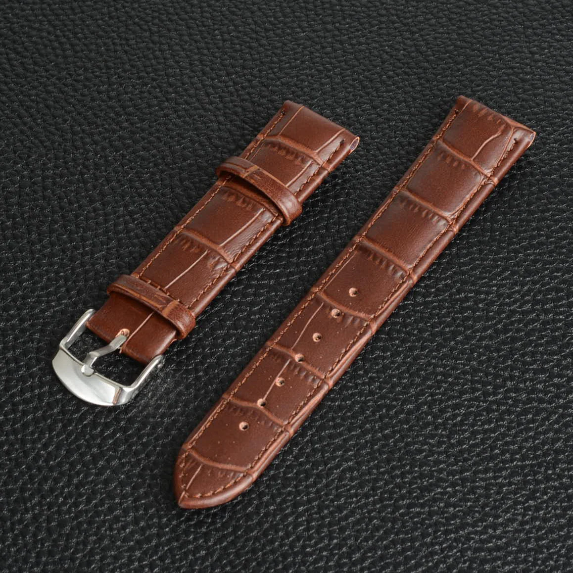 18mm Durable Watch Band Genuine Leather Straps Women Men Dress Watch Accessories High Quality Brown Colors Watchbands
18mm Durable Watch Band Genuine Leather Straps Women Men Dress Watch Accessories High Quality Brown Colors Watchbands