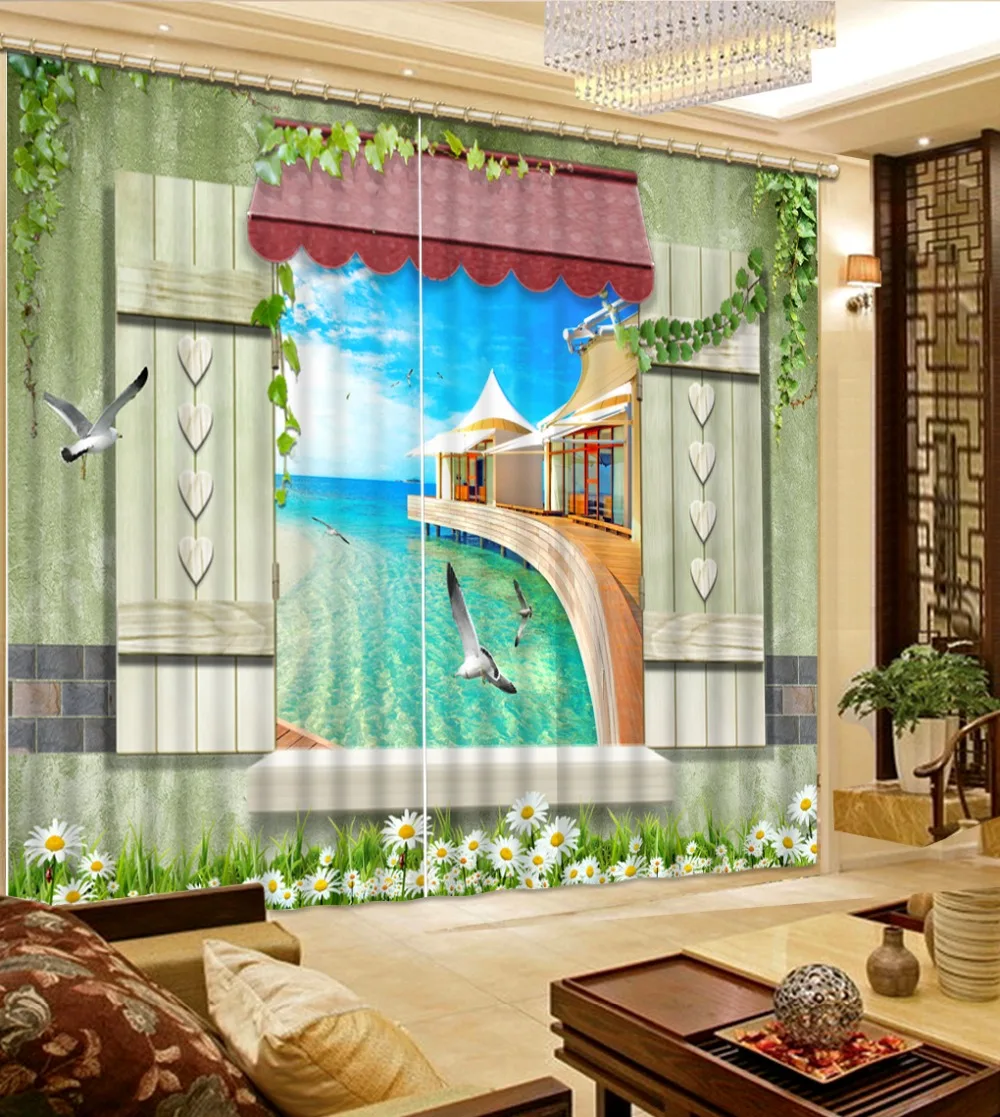 High-end 3D Printing Curtains Beautiful variety of Lifelike HD Scenery 3D Curtains Bedroom Living Room Cortinas De Sala CL-D061
High-end 3D Printing Curtains Beautiful variety of Lifelike HD Scenery 3D Curtains Bedroom Living Room Cortinas De Sala CL-D061