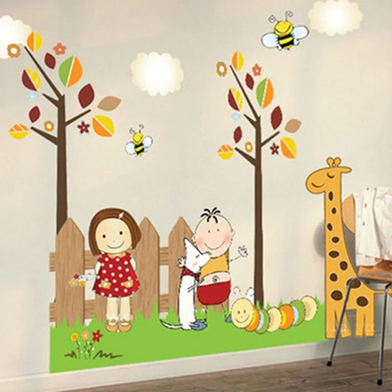 Children's room layout baby wall stickers boys and girls baby bedroom bedside wall decoration kindergarten cartoon stickers
Children's room layout baby wall stickers boys and girls baby bedroom bedside wall decoration kindergarten cartoon stickers