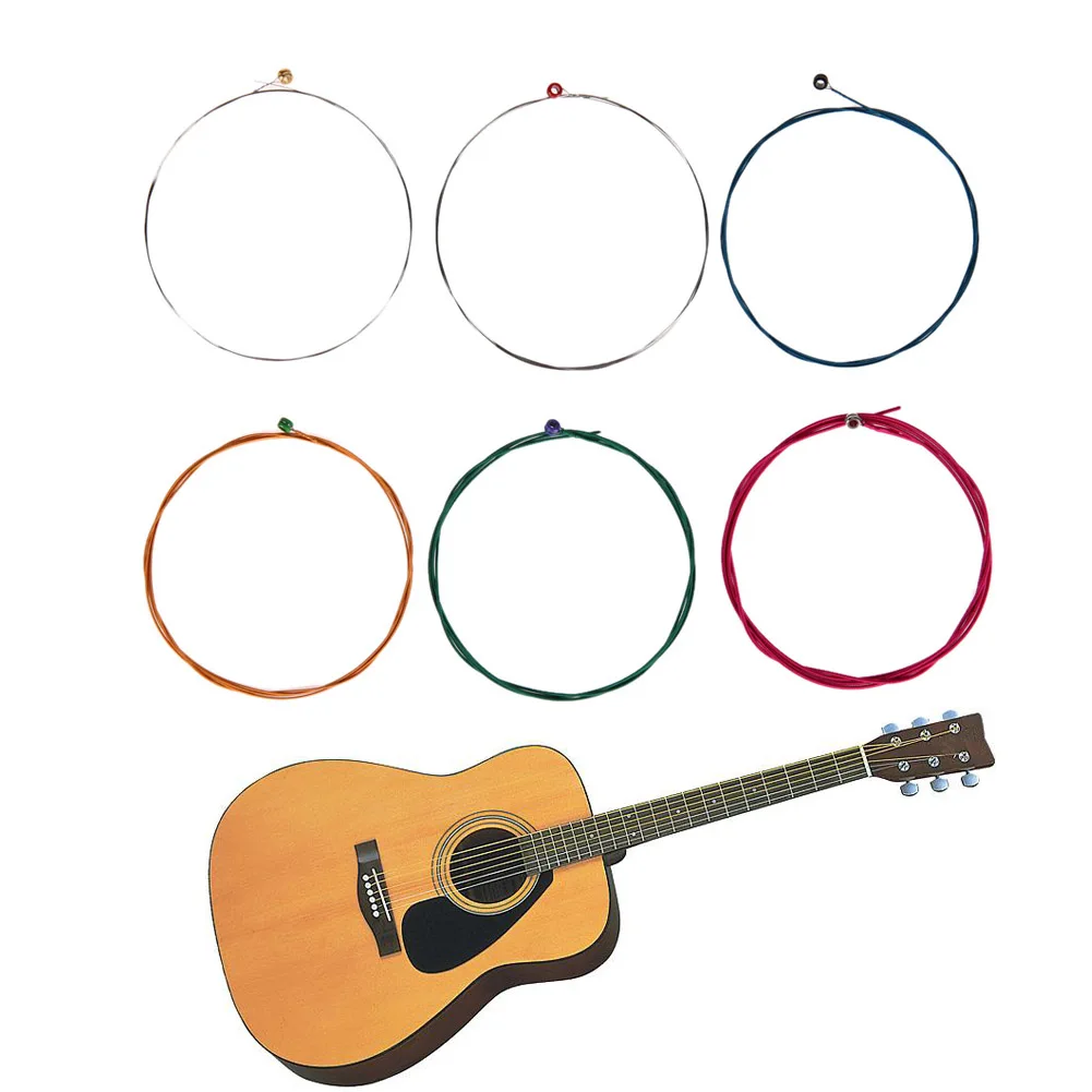 6pcs/ Set Guitar String Hexagonal Core Bronze Bright tone& Extra light Extra Light Medium for Folk Acoustic Guitar
6pcs/ Set Guitar String Hexagonal Core Bronze Bright tone& Extra light Extra Light Medium for Folk Acoustic Guitar