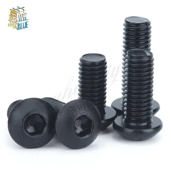 Free shipping 100PCS M2 series 10.9 round head hex socket screws M2*8/10/12-50 mm the mushroom Flat 2018 hot sale
Free shipping 100PCS M2 series 10.9 round head hex socket screws M2*8/10/12-50 mm the mushroom Flat 2018 hot sale