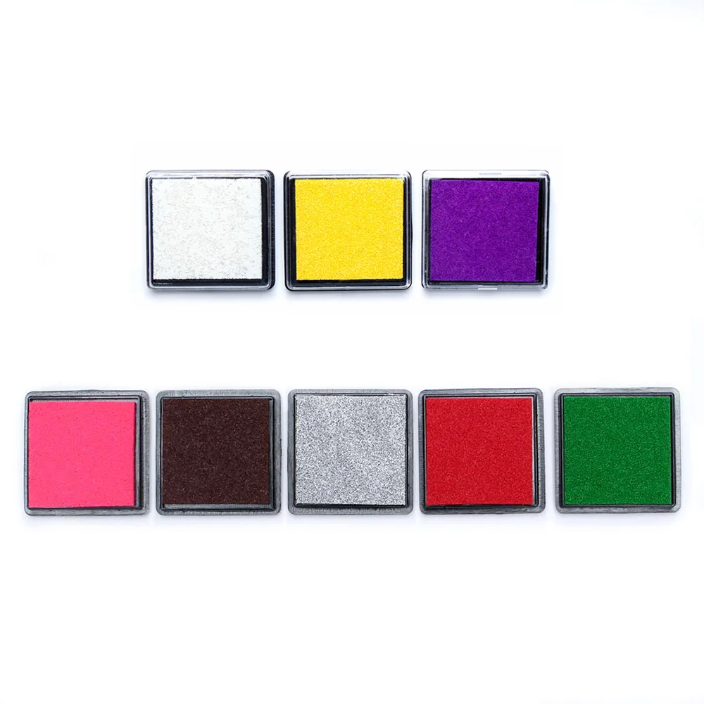 12 Colors Cute Inkpad Craft Oil Based DIY Ink Pads for Rubber Stamps Fabric Scrapbook Wedding Decor Fingerprint Stamp Pad Hot
12 Colors Cute Inkpad Craft Oil Based DIY Ink Pads for Rubber Stamps Fabric Scrapbook Wedding Decor Fingerprint Stamp Pad Hot