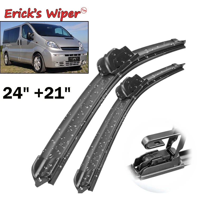 Erick's Wiper Front Wiper Blades For Renault Trafic X83 2001 - 2014 Windshield Windscreen Front Window 24"+21"
Erick's Wiper Front Wiper Blades For Renault Trafic X83 2001 - 2014 Windshield Windscreen Front Window 24"+21"