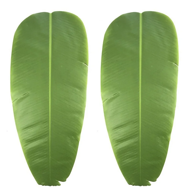 2 Pieces Simulation Leaves Banana Leaves Kitchen Placemat EVA Dining Table Mat Non-slip Pad Waterproof Disc Pads Coasters Decor
2 Pieces Simulation Leaves Banana Leaves Kitchen Placemat EVA Dining Table Mat Non-slip Pad Waterproof Disc Pads Coasters Decor