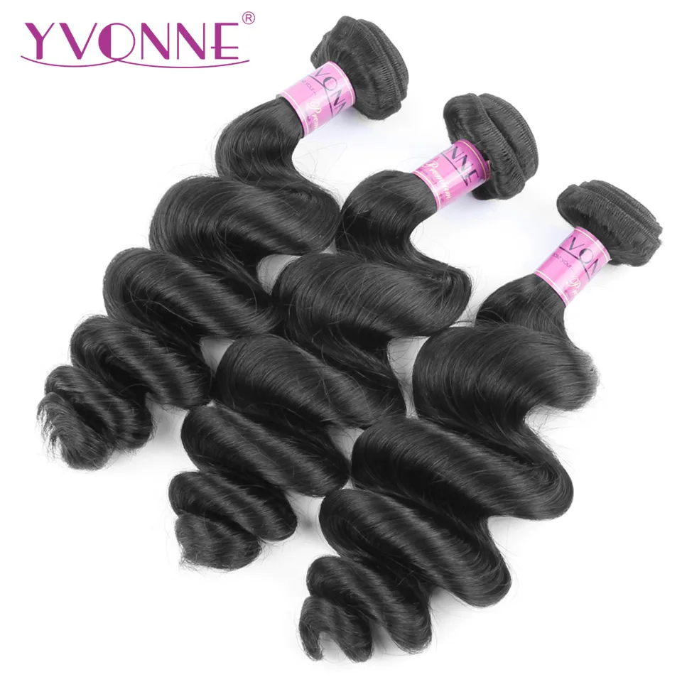 Yvonne Loose Wave Brazilian Virgin Hair 1/3 Piece Natural Color Human Hair Weave Bundles
Yvonne Loose Wave Brazilian Virgin Hair 1/3 Piece Natural Color Human Hair Weave Bundles