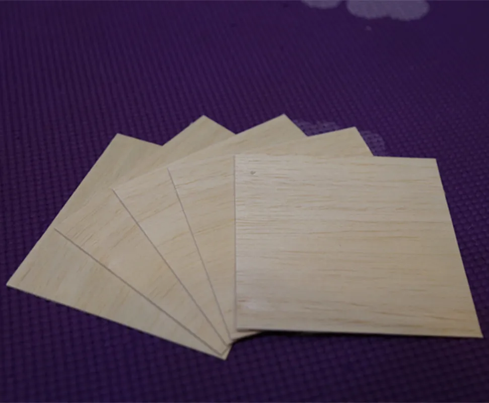 Деревянный лист AAA + Balsa 5 листов 120x120x1 мм|balsa wood sheets|wood sheetbalsa |