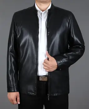 Factory Direct New Fashion Casual Style Stand Collar High-grade Men's Leather Jacket Slim Leather Jacket Men's Jacket
Factory Direct New Fashion Casual Style Stand Collar High-grade Men's Leather Jacket Slim Leather Jacket Men's Jacket