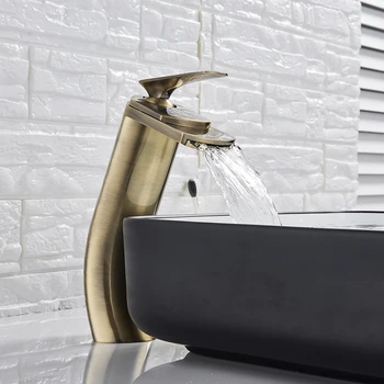 Basin Faucets Elegant Sink Mixer Tap Classic Style Single Handle Single Hole Faucet Deck Mounted Bathroom Brass Water Crane
Basin Faucets Elegant Sink Mixer Tap Classic Style Single Handle Single Hole Faucet Deck Mounted Bathroom Brass Water Crane
