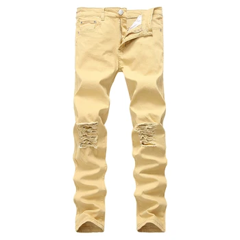 Gersri Moomphya New Arrival Men biker jeans cotton denim ripped holes slim supper skinny hip hop jeans brand men big size 27-42
Gersri Moomphya New Arrival Men biker jeans cotton denim ripped holes slim supper skinny hip hop jeans brand men big size 27-42