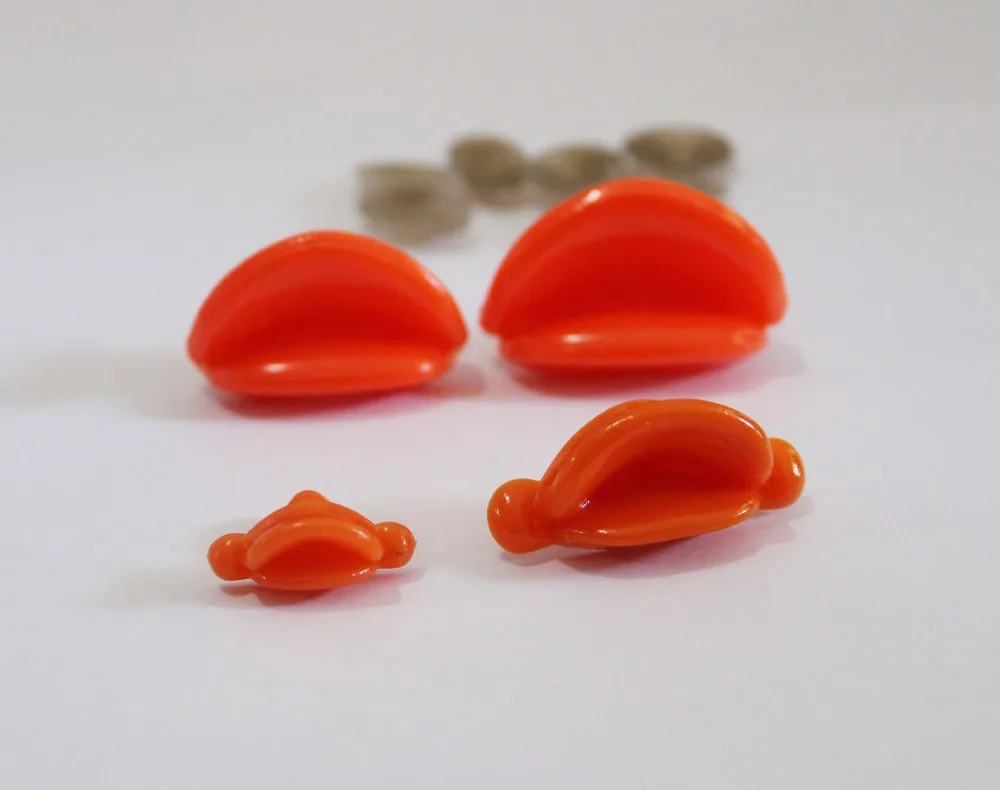 10pcs 25x10mm/42x18mm/42x22mm/47x25mm plastic toy mouth animal duck mouth & hard washer for diy plush doll findings-zise option
10pcs 25x10mm/42x18mm/42x22mm/47x25mm plastic toy mouth animal duck mouth & hard washer for diy plush doll findings-zise option
