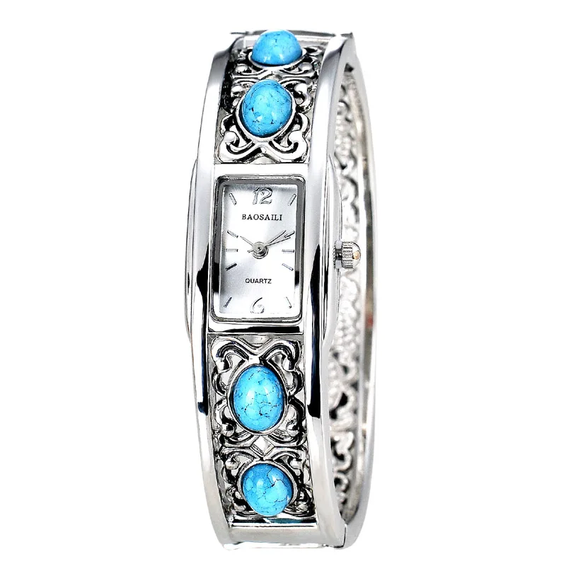 New New Fashion Bangle Watches Gold Plated Turquoise Women Bracelet Dress Quartz Watch Casual Wristwatch orologi donna Better
New New Fashion Bangle Watches Gold Plated Turquoise Women Bracelet Dress Quartz Watch Casual Wristwatch orologi donna Better