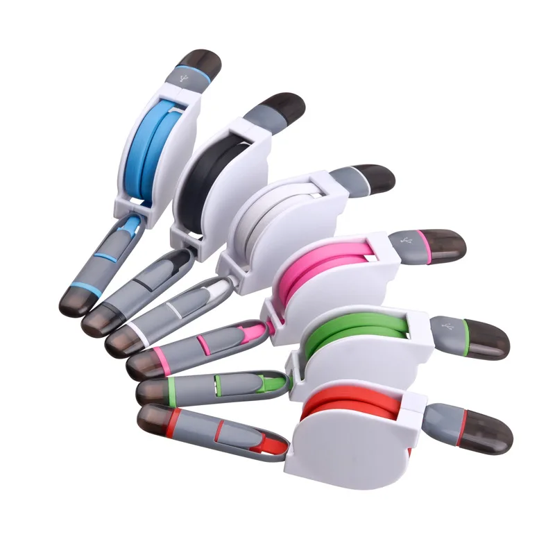 Spot phone dual in one data line can be customized LOGO dual purpose charging line I Android two in one telescopic data
Spot phone dual in one data line can be customized LOGO dual purpose charging line I Android two in one telescopic data