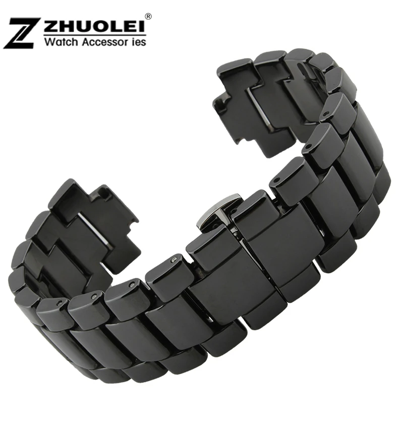 20*9.5mm 22*11mm lug end Watch Strap Mens Womens Ceramic black white watchband bracelet fashion for AR watches
20*9.5mm 22*11mm lug end Watch Strap Mens Womens Ceramic black white watchband bracelet fashion for AR watches