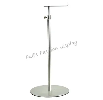 Hot sale adjustable matte stainless steel matel bags display holder wig/silk scarf/purse/handbag display stand rack
Hot sale adjustable matte stainless steel matel bags display holder wig/silk scarf/purse/handbag display stand rack