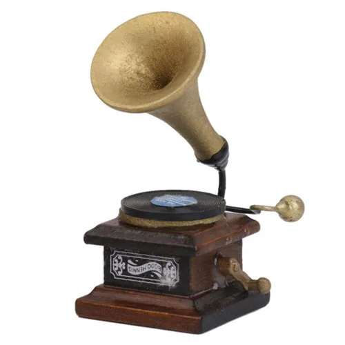 HOT SALE MYMF 1/12 Miniature Phonograph Record Player Handicrafts Model Dollhouse Decor
HOT SALE MYMF 1/12 Miniature Phonograph Record Player Handicrafts Model Dollhouse Decor