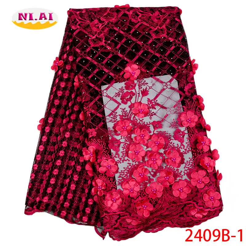 African Fushia Pink Lace Fabrics, Embroidery Lace Applique, Tulle African Lace Fabric MR2409B
African Fushia Pink Lace Fabrics, Embroidery Lace Applique, Tulle African Lace Fabric MR2409B
