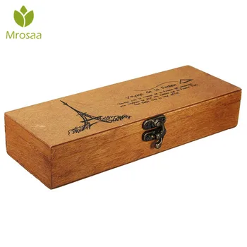 Mrosaa Retro Eiffel Tower Multifunction Wooden Pencil Case Stationery Storage Box Cosmetic Box Children Gift School Stationery
Mrosaa Retro Eiffel Tower Multifunction Wooden Pencil Case Stationery Storage Box Cosmetic Box Children Gift School Stationery