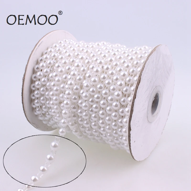 3mm,4mm,6mm,8mm Ivory&White Half Round Pearl Beads Chain for Wedding Decoration Products DIY Jewelry Making
3mm,4mm,6mm,8mm Ivory&White Half Round Pearl Beads Chain for Wedding Decoration Products DIY Jewelry Making