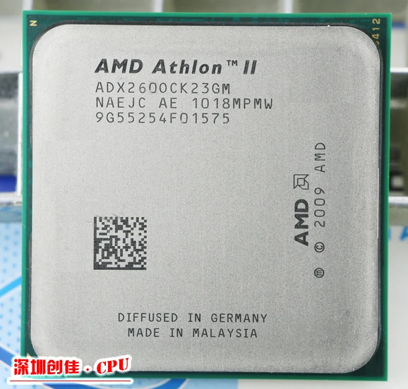 Free Shipping for AMD Athlon II X2 260 3.6GHz AM3 938-pin Processor 65W Dual-Core 2M Cache 45nm Desktop CPU scrattered pieces
Free Shipping for AMD Athlon II X2 260 3.6GHz AM3 938-pin Processor 65W Dual-Core 2M Cache 45nm Desktop CPU scrattered pieces