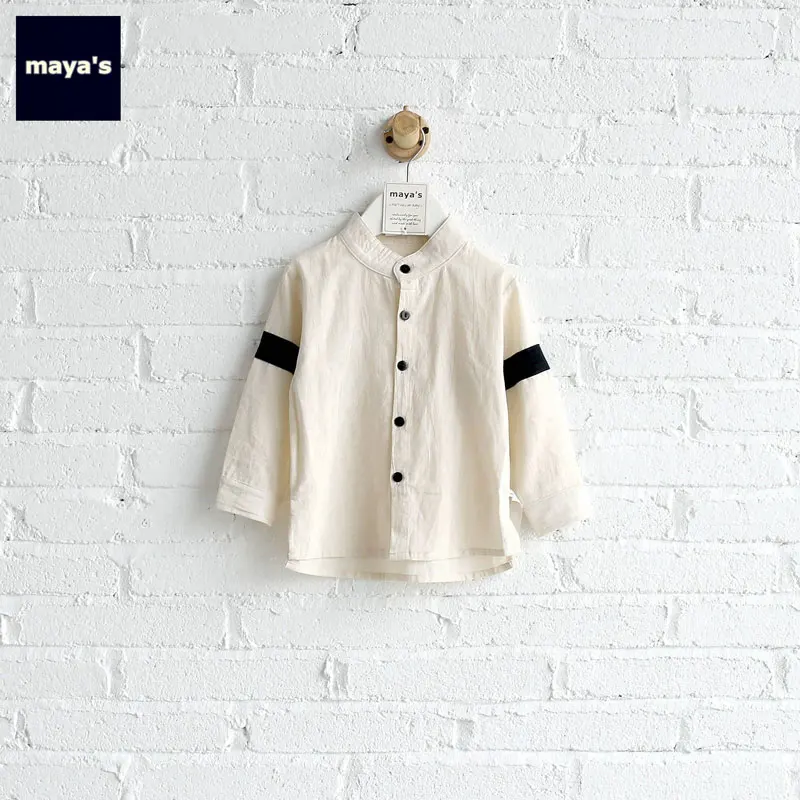 Mayas Full Cotton Gentle Striped Button Boys Shirts Full Sleeves Soft Breathable Fashion Tops Toddler Spring Basic Shirt 81303
Mayas Full Cotton Gentle Striped Button Boys Shirts Full Sleeves Soft Breathable Fashion Tops Toddler Spring Basic Shirt 81303