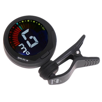 Eno Et-39 Clip-On Digital Tuner For Guitar Bass Ukulele Violin Chromatic Full Color Display Large Lcd 360 Degree,Black 
Eno Et-39 Clip-On Digital Tuner For Guitar Bass Ukulele Violin Chromatic Full Color Display Large Lcd 360 Degree,Black