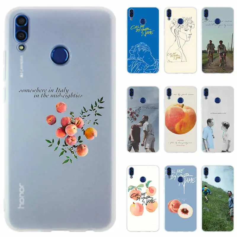 Phone Case Silicone Cover for Huawei Honor 20 9X pro 10 9 lite 9i 8a 8X Max 8C 7X 7A Pro 6X V20 PLAY Call Me by Your Name
Phone Case Silicone Cover for Huawei Honor 20 9X pro 10 9 lite 9i 8a 8X Max 8C 7X 7A Pro 6X V20 PLAY Call Me by Your Name