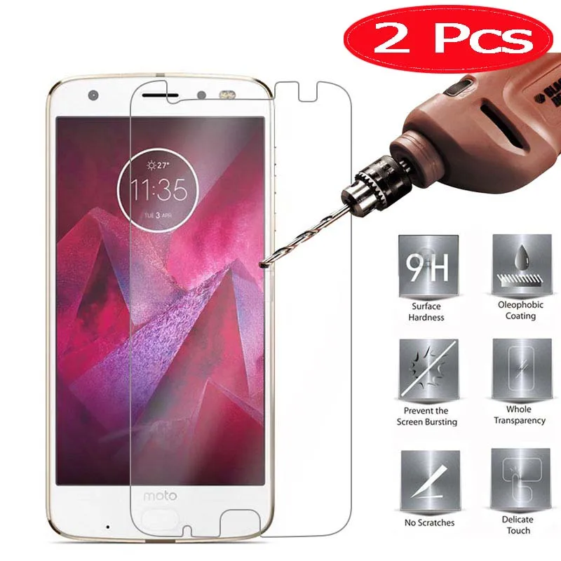 2 Pieces HOPELF Screen Protector for Moto Z2 Play Glass Tempered 9H 2.5D Flim for Motorola Moto Z2 Play Screen Protector
2 Pieces HOPELF Screen Protector for Moto Z2 Play Glass Tempered 9H 2.5D Flim for Motorola Moto Z2 Play Screen Protector