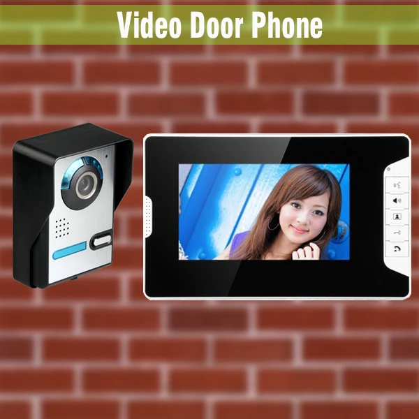 7 Inch LCD Monitor wired video intercom Video Door Phone System visual intercom video doorbell for home villa Surface mounted
7 Inch LCD Monitor wired video intercom Video Door Phone System visual intercom video doorbell for home villa Surface mounted
