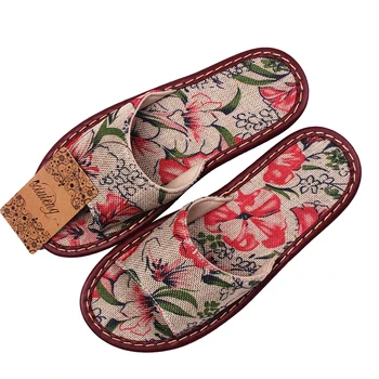 New 2018 Printed Linen Slippers For Home Family Summer Cow Muscle Heavy-Bottomed Women Sandals Indoor Floor Slip Home Flat Shoes
New 2018 Printed Linen Slippers For Home Family Summer Cow Muscle Heavy-Bottomed Women Sandals Indoor Floor Slip Home Flat Shoes