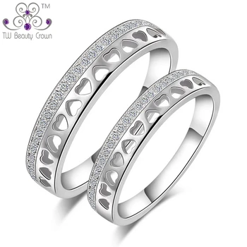 925 Sterling Silver Romantic Lovers' Rings For Wedding & Engagement Fashion Jewelry Valentine's Day Gift Ideas For Girlfriend
925 Sterling Silver Romantic Lovers' Rings For Wedding & Engagement Fashion Jewelry Valentine's Day Gift Ideas For Girlfriend