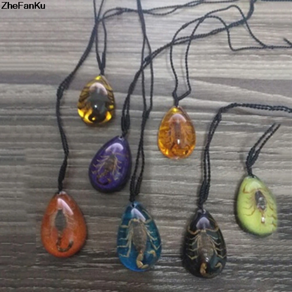 New Arrival Natural Insects Chinese Specialtie Scorpion Inclusion In Pendant Necklace
New Arrival Natural Insects Chinese Specialtie Scorpion Inclusion In Pendant Necklace