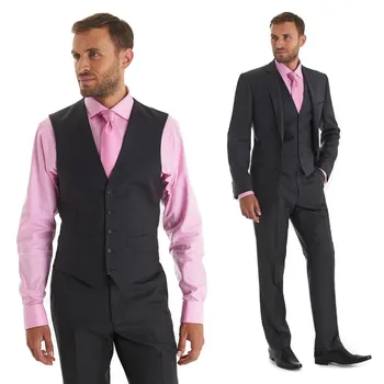 Top Sell Charcoal Gray Groom Tuxedos Groomsmen Men's Wedding Prom Suits (Jacket+Pants+Vest+Tie) NO:092
Top Sell Charcoal Gray Groom Tuxedos Groomsmen Men's Wedding Prom Suits (Jacket+Pants+Vest+Tie) NO:092
