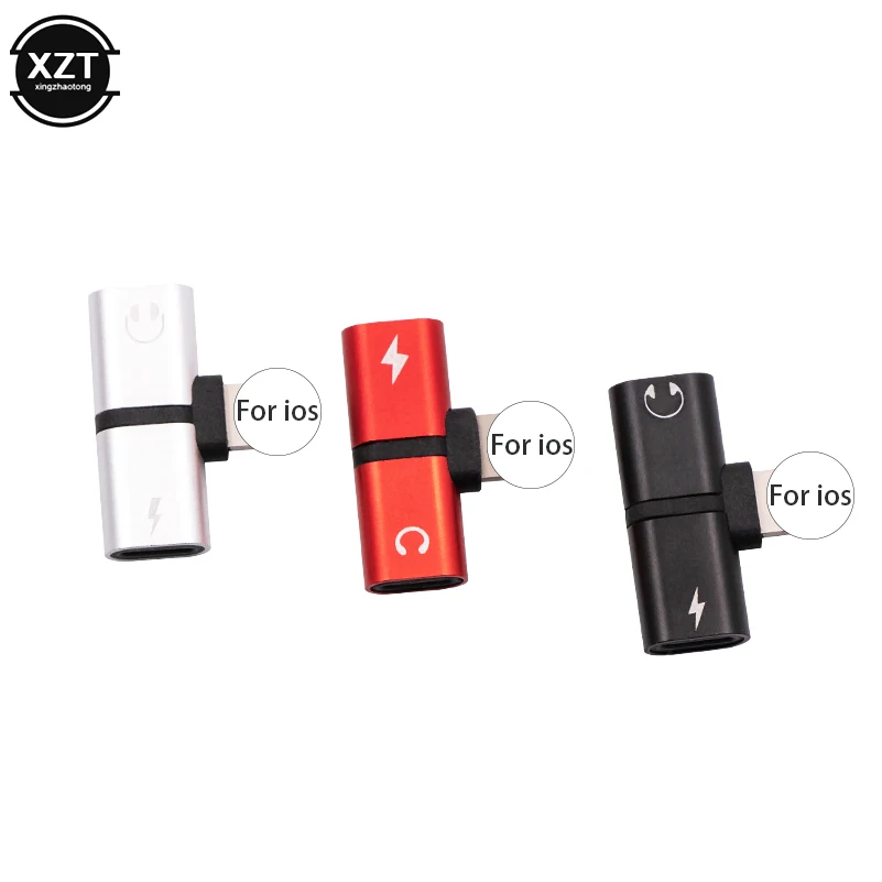 For Dual lightning Port Audio Charge Adapter for iPhone 7 8 Plus X XR Charging Headphone Earphone Adapter Mini Converter
For Dual lightning Port Audio Charge Adapter for iPhone 7 8 Plus X XR Charging Headphone Earphone Adapter Mini Converter
