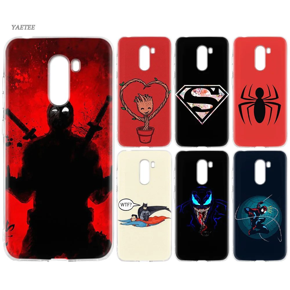 Print Silicone Back Case For Xiaomi Pocophone F1 Mi 8 lite Play Redmi 5 Plus Note 7 6 Pro 5A 4 4X Cover Super hero
Print Silicone Back Case For Xiaomi Pocophone F1 Mi 8 lite Play Redmi 5 Plus Note 7 6 Pro 5A 4 4X Cover Super hero