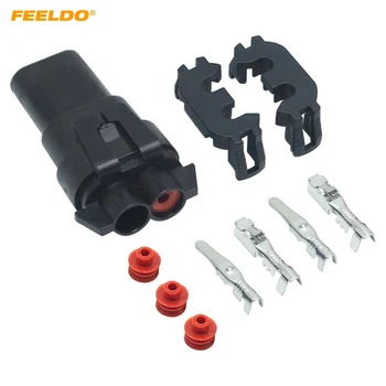 FEELDO 20Set Car Motorcycle HB4/9006 Bulb Waterproof Quick Adapter Connector Terminals DIY Plug Male/Female Kit #FD-2461
FEELDO 20Set Car Motorcycle HB4/9006 Bulb Waterproof Quick Adapter Connector Terminals DIY Plug Male/Female Kit #FD-2461