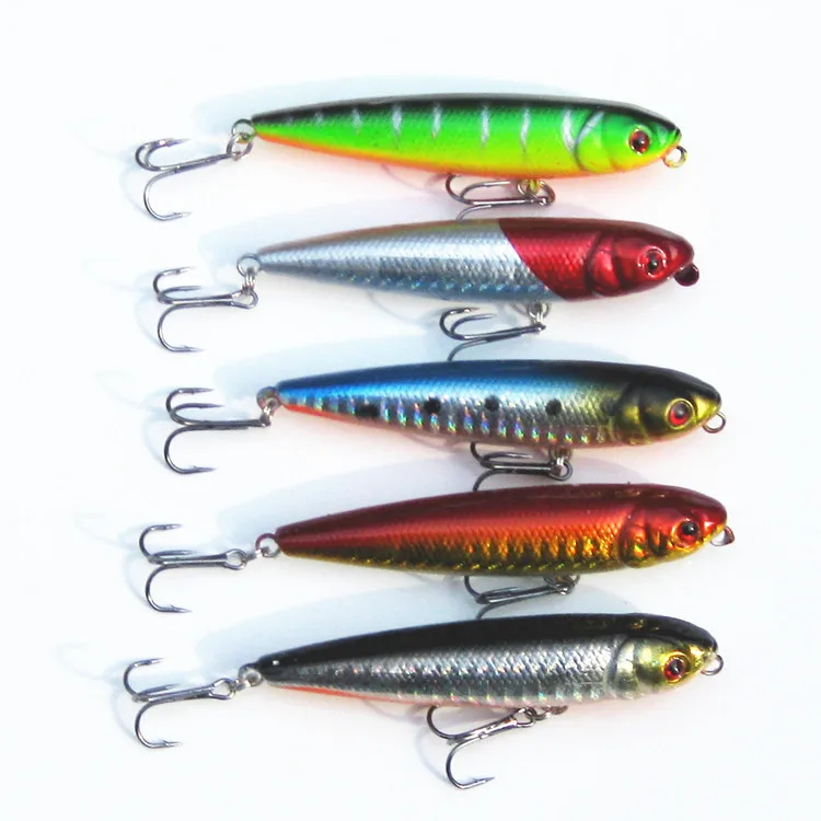New arrival Lot 1pcs Tackle Fishing Topwater Floating Pencil Lure Hooks Crank baits 9g 80mm
New arrival Lot 1pcs Tackle Fishing Topwater Floating Pencil Lure Hooks Crank baits 9g 80mm