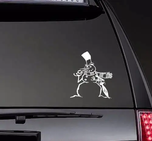 Snowman With Pipe And Umberella Car Body Stickers Window Door Decal Funny Top Quality Waterproof ZP0209
Snowman With Pipe And Umberella Car Body Stickers Window Door Decal Funny Top Quality Waterproof ZP0209