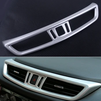 CITALL Silver ABS Chrome Plated Interior Centre Console Dash Middle Air Vent Outlet Cover Trim fit for Nissan Rogue 2017 2018
CITALL Silver ABS Chrome Plated Interior Centre Console Dash Middle Air Vent Outlet Cover Trim fit for Nissan Rogue 2017 2018