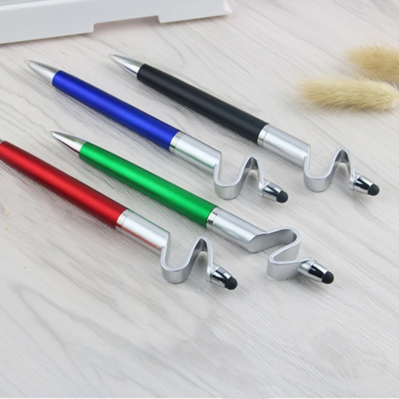 1Pcs Bent Phone Bracket Pen Metal Ballpoint Pens Stationery Ballpen Stylus Pen Touch Pen Oily Black Gel Refill School Supplies
1Pcs Bent Phone Bracket Pen Metal Ballpoint Pens Stationery Ballpen Stylus Pen Touch Pen Oily Black Gel Refill School Supplies