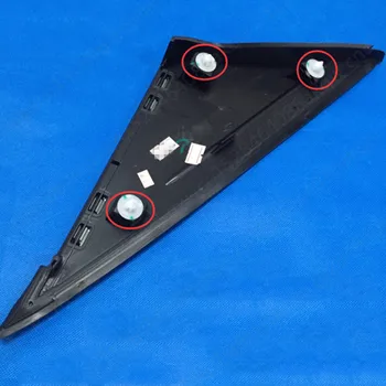 Car Triangular plate Suitable for 2012Fo rdF oc us2015 Rear view mirror A-column triangle panel Front triangular window