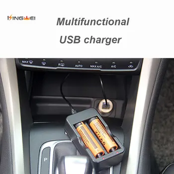 4 Pcs KingWei NK-209 Double 18650 Batteries USB Wired Charger For Electric 3.7v Rechargeable Batteries 
4 Pcs KingWei NK-209 Double 18650 Batteries USB Wired Charger For Electric 3.7v Rechargeable Batteries