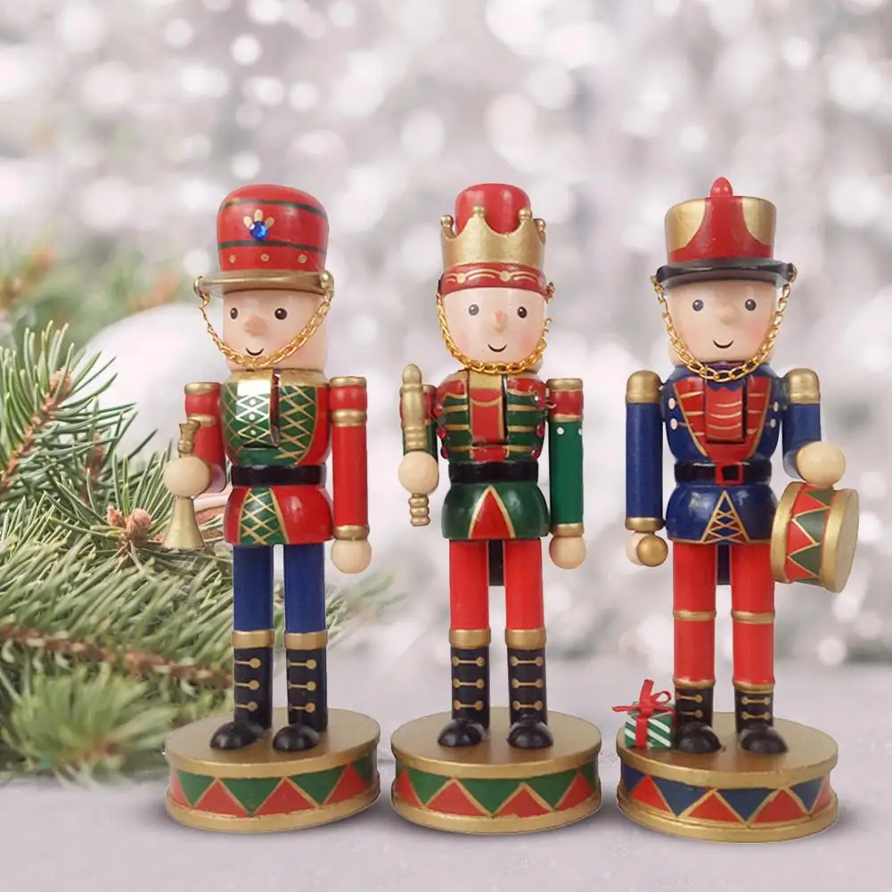 20cm Nutcracker Puppet set Classic Hand Painting Christmas ornaments Home Office Mall Window Decor Christmas Gift Kids Toy
20cm Nutcracker Puppet set Classic Hand Painting Christmas ornaments Home Office Mall Window Decor Christmas Gift Kids Toy