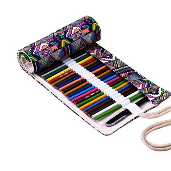 Cute School Pencil Case 12/24/36/48/72 Holes Roll Pencilcase Canvas Penalty Pencil Bag Mini Large Pen Pouch Stationery Supplies
Cute School Pencil Case 12/24/36/48/72 Holes Roll Pencilcase Canvas Penalty Pencil Bag Mini Large Pen Pouch Stationery Supplies