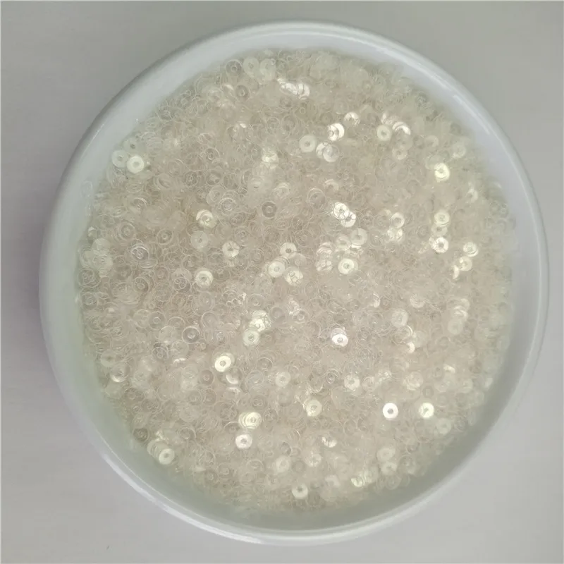 3 mm 4 mm Transparent White Flat Round Loose Sequins Paillette Sewing Craft Decoration Garment Cloth DIY Confetti Accessories
3 mm 4 mm Transparent White Flat Round Loose Sequins Paillette Sewing Craft Decoration Garment Cloth DIY Confetti Accessories
