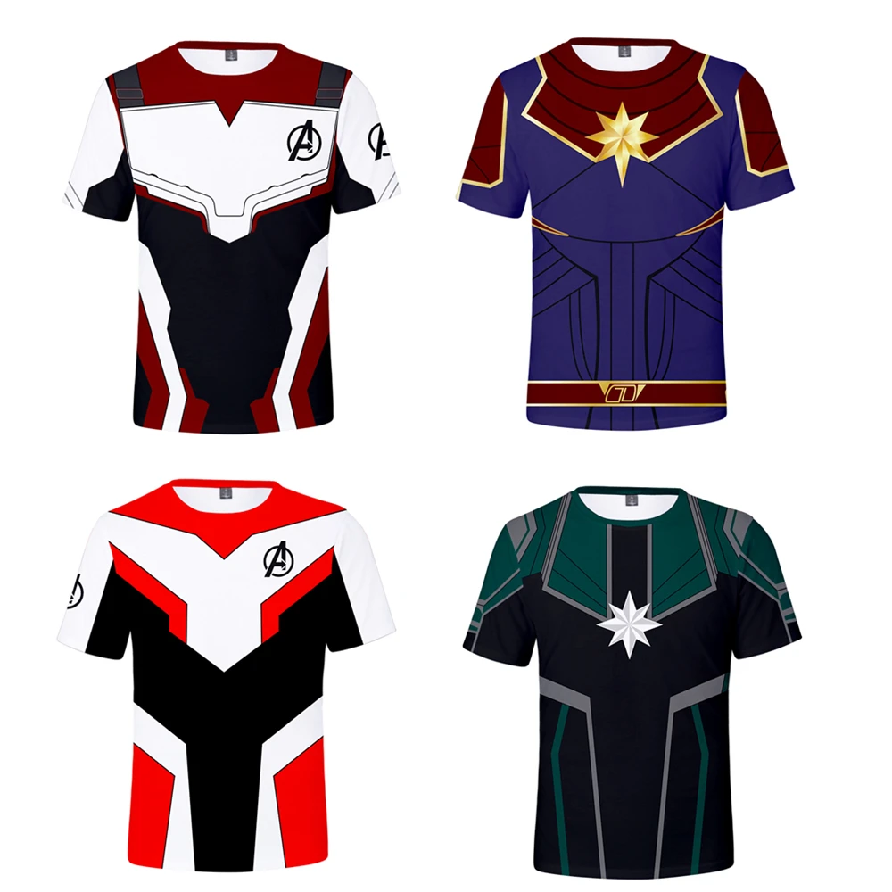 Dropship Avengers 4 Wolverine Surprise captain Ironman Hulk Thor Endgame T Shirt Cosplay Quantum Realm 3d Printed T-shirt
Dropship Avengers 4 Wolverine Surprise captain Ironman Hulk Thor Endgame T Shirt Cosplay Quantum Realm 3d Printed T-shirt