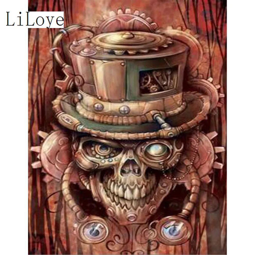 LI LOYE DIY Diamond Painting Mosaic Halloween skull Embroidery Kits Cross Stitch Picture Rhinestones Needlework Decor Gift FZ176
LI LOYE DIY Diamond Painting Mosaic Halloween skull Embroidery Kits Cross Stitch Picture Rhinestones Needlework Decor Gift FZ176