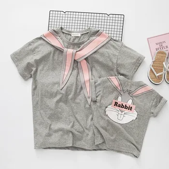 Family Matching Clothes Father Son Mother and Daughter T-shirt Clothes Cartoon Rabbit Mum and Daughter Shirt Parent-child Outfit
Family Matching Clothes Father Son Mother and Daughter T-shirt Clothes Cartoon Rabbit Mum and Daughter Shirt Parent-child Outfit