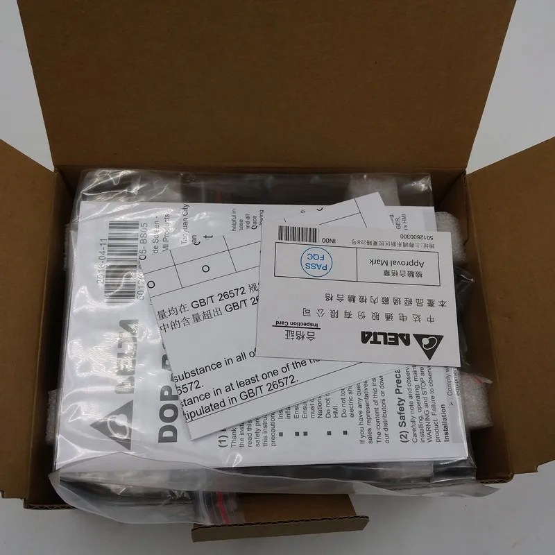 4.3" Delta DOP-B03E211 with Ethernet Touch Display Screen Panel TFT 4.3 inch HMI New in box
4.3" Delta DOP-B03E211 with Ethernet Touch Display Screen Panel TFT 4.3 inch HMI New in box