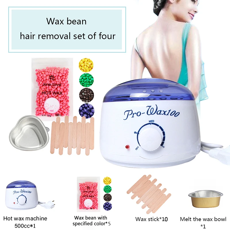 Hot Wax Heater Epilator Hair Removal Warmer Heater Waxing Spatulas Hard Wax Beans Tool Pot Machine Paraff Professional Mini SPA
Hot Wax Heater Epilator Hair Removal Warmer Heater Waxing Spatulas Hard Wax Beans Tool Pot Machine Paraff Professional Mini SPA