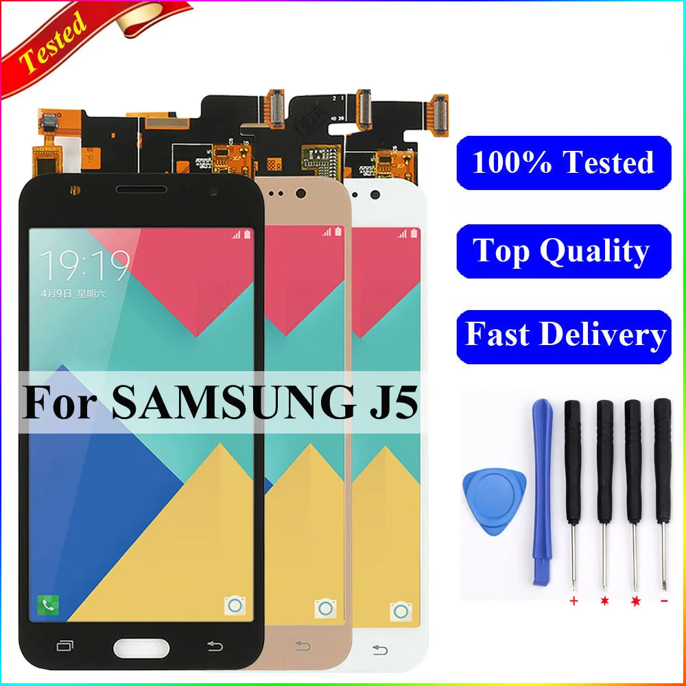 J500F lcd For Samsung J5 2015 LCD J500F/FN J500G J500Y J500M Display Touch Screen Digitizer For Samsung J5 2015 Display J500 lcd
J500F lcd For Samsung J5 2015 LCD J500F/FN J500G J500Y J500M Display Touch Screen Digitizer For Samsung J5 2015 Display J500 lcd